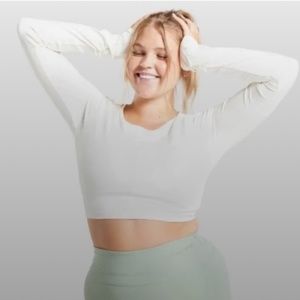 Gymshark x Whitney Simmons V2 Long Sleeve Crop Top